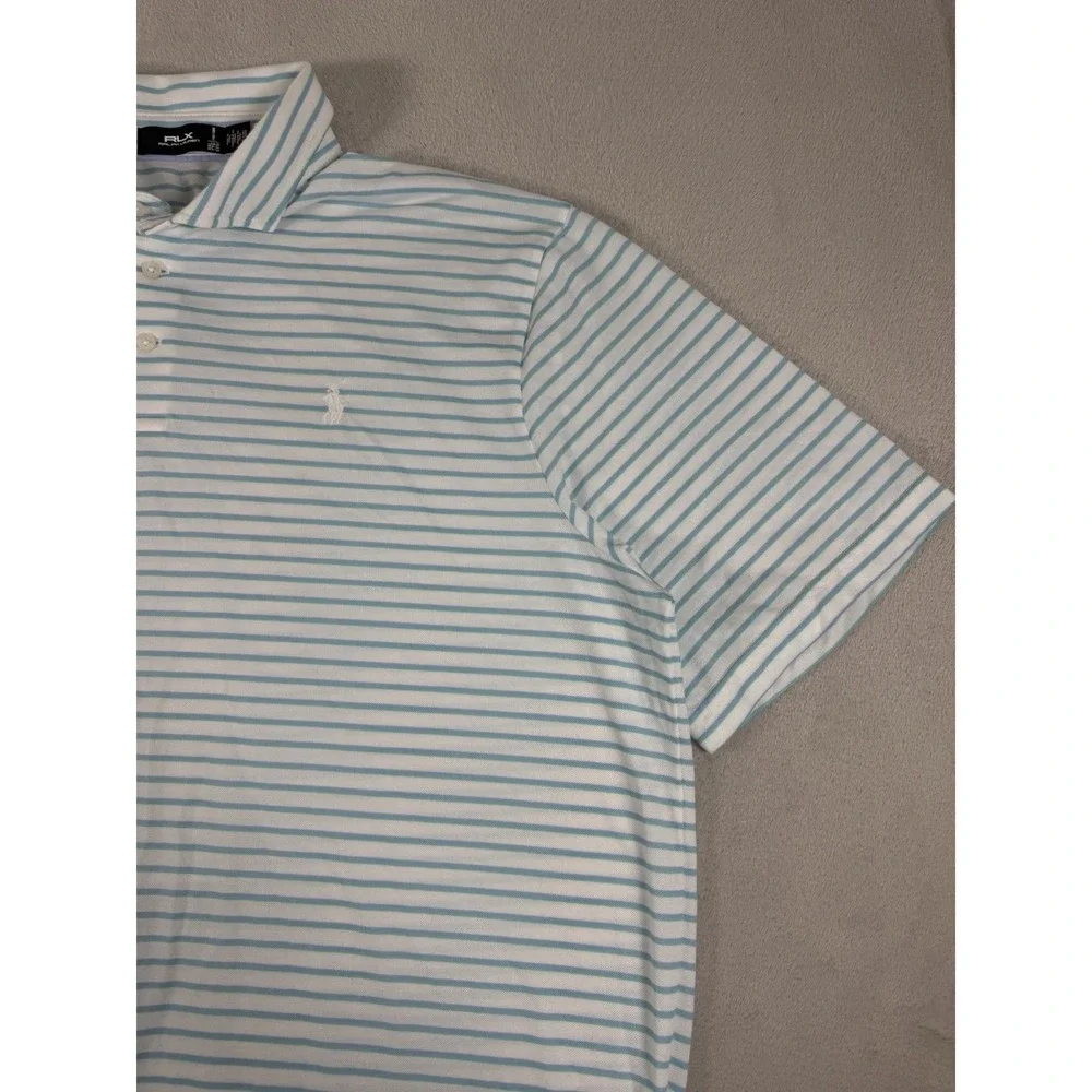 RLX Ralph Lauren Men's Striped Performance Shirt Size XXL